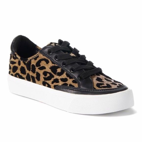 dkny leopard trainers